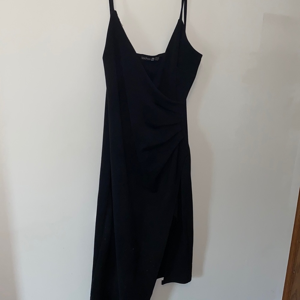Boohoo little black dress